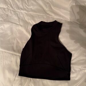 Sleeveless Black Women's Top